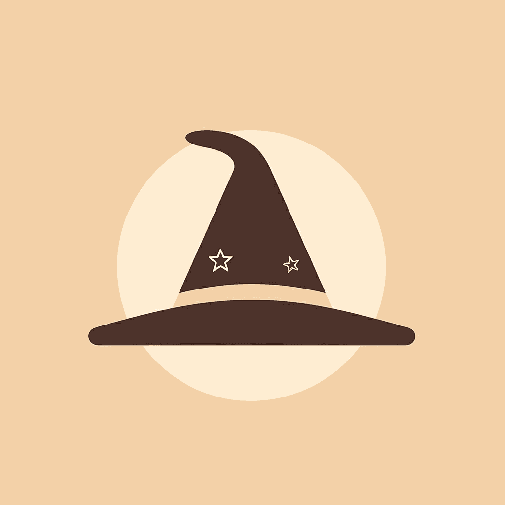 Halloween Hat Groove original repeating artwork