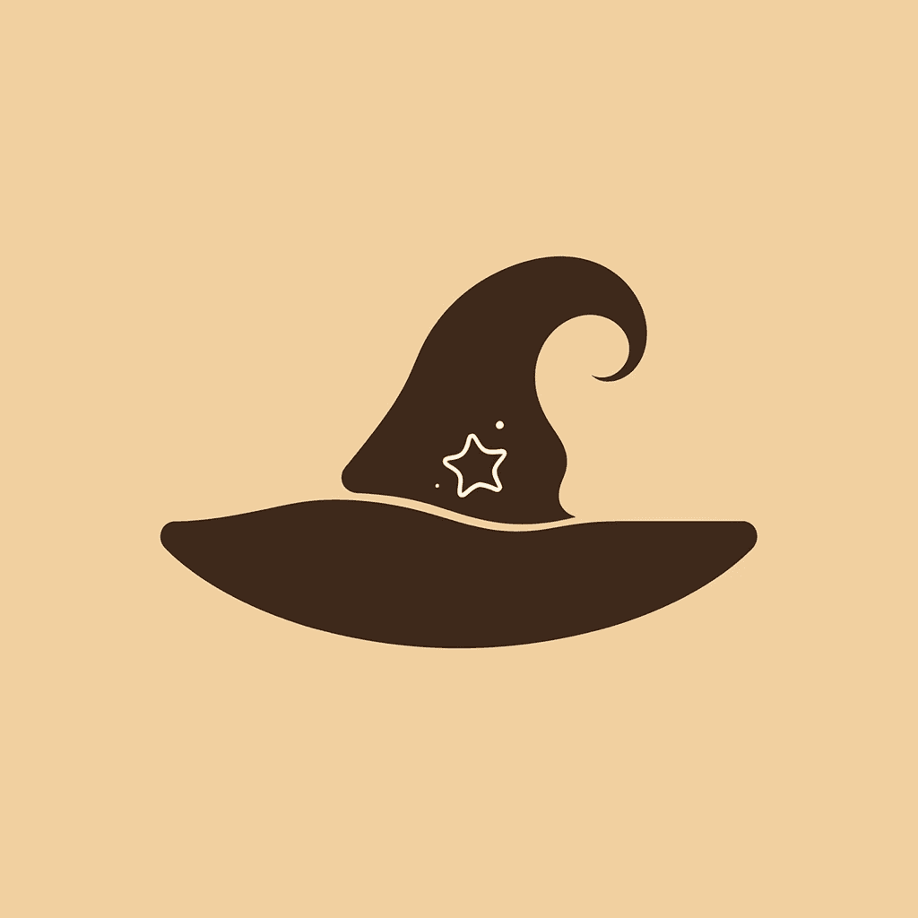 Halloween Hat Loop original repeating artwork