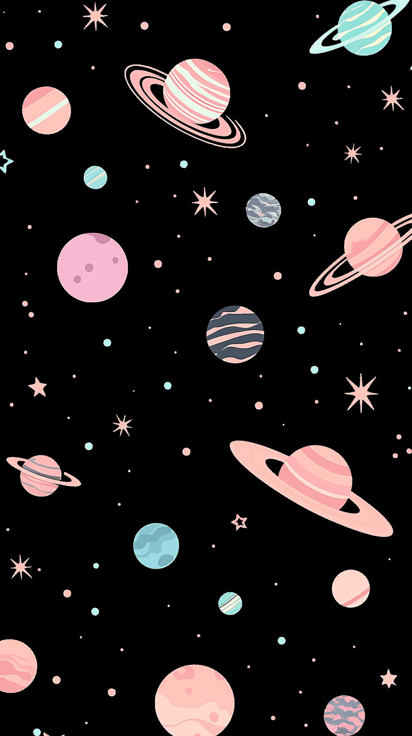 Cosmic 077 original repeating artwork