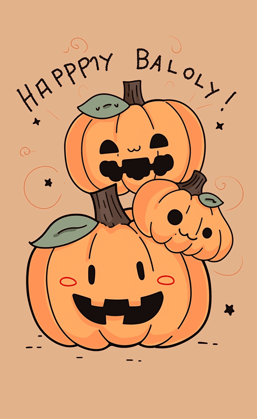Halloween Pumpkin 381 original repeating artwork