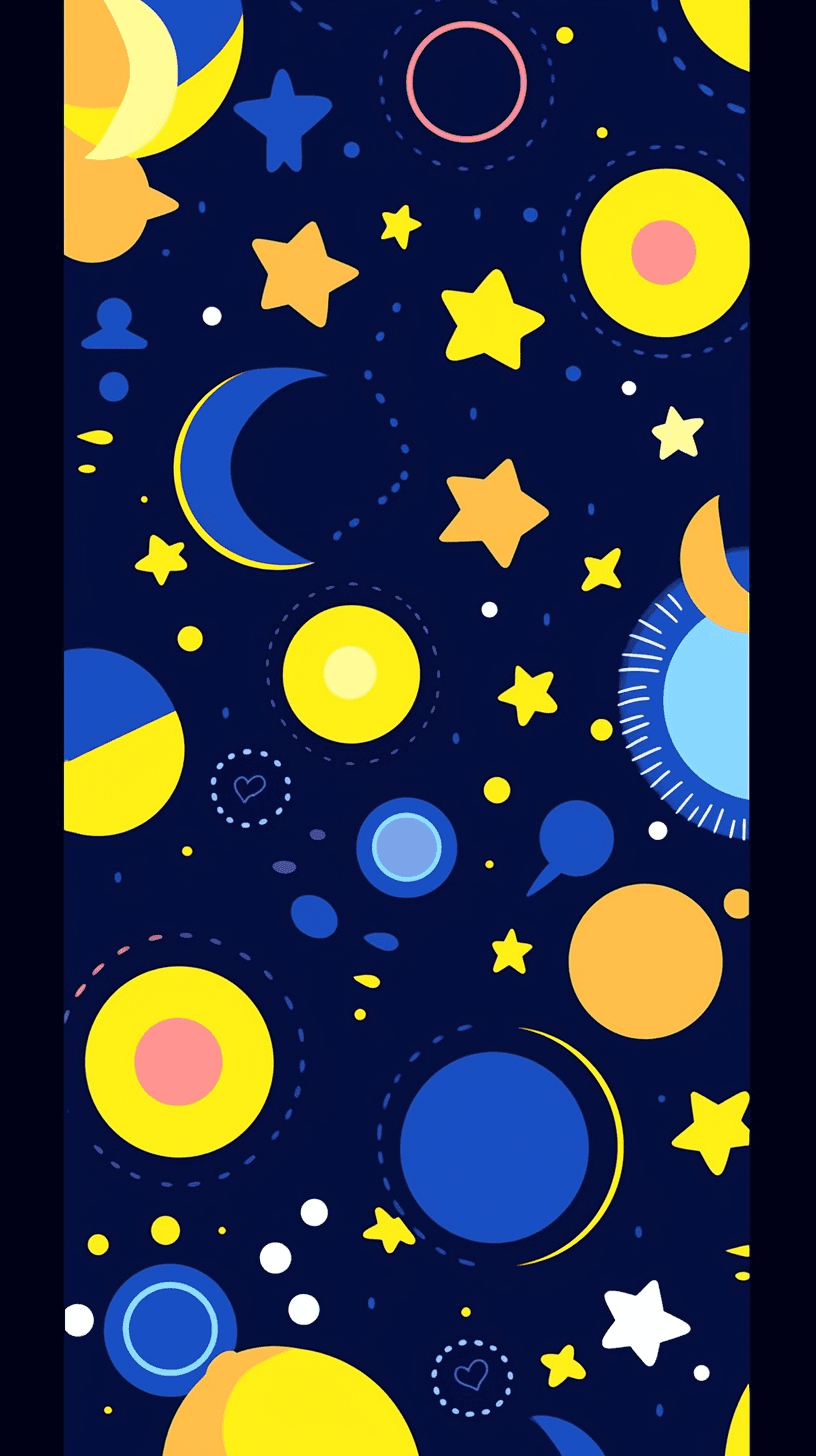 Cosmic 042 original repeating artwork