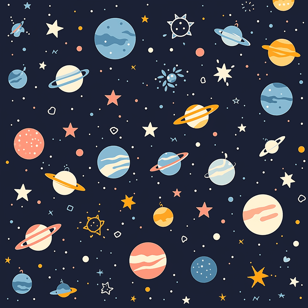 Cosmic 009 original repeating artwork