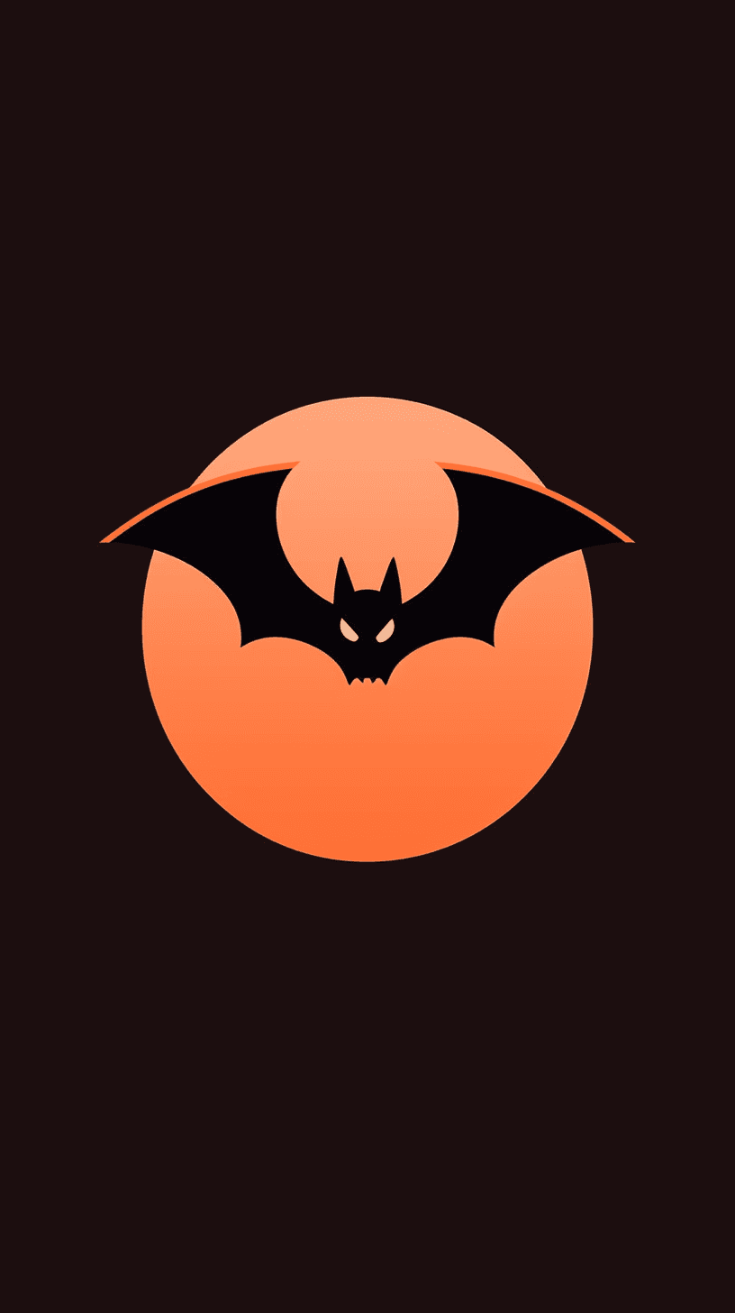 Halloween Bat Tone original repeating artwork
