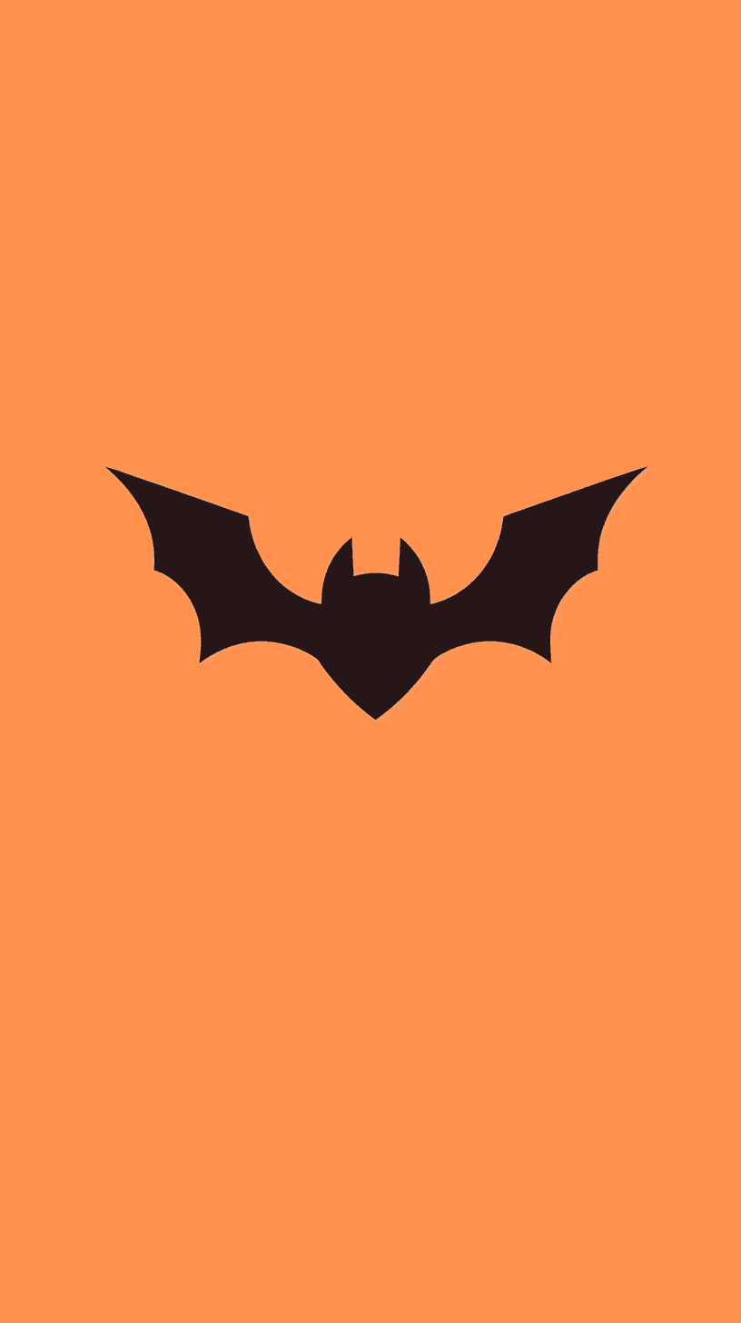 Halloween Bat Neon original repeating artwork
