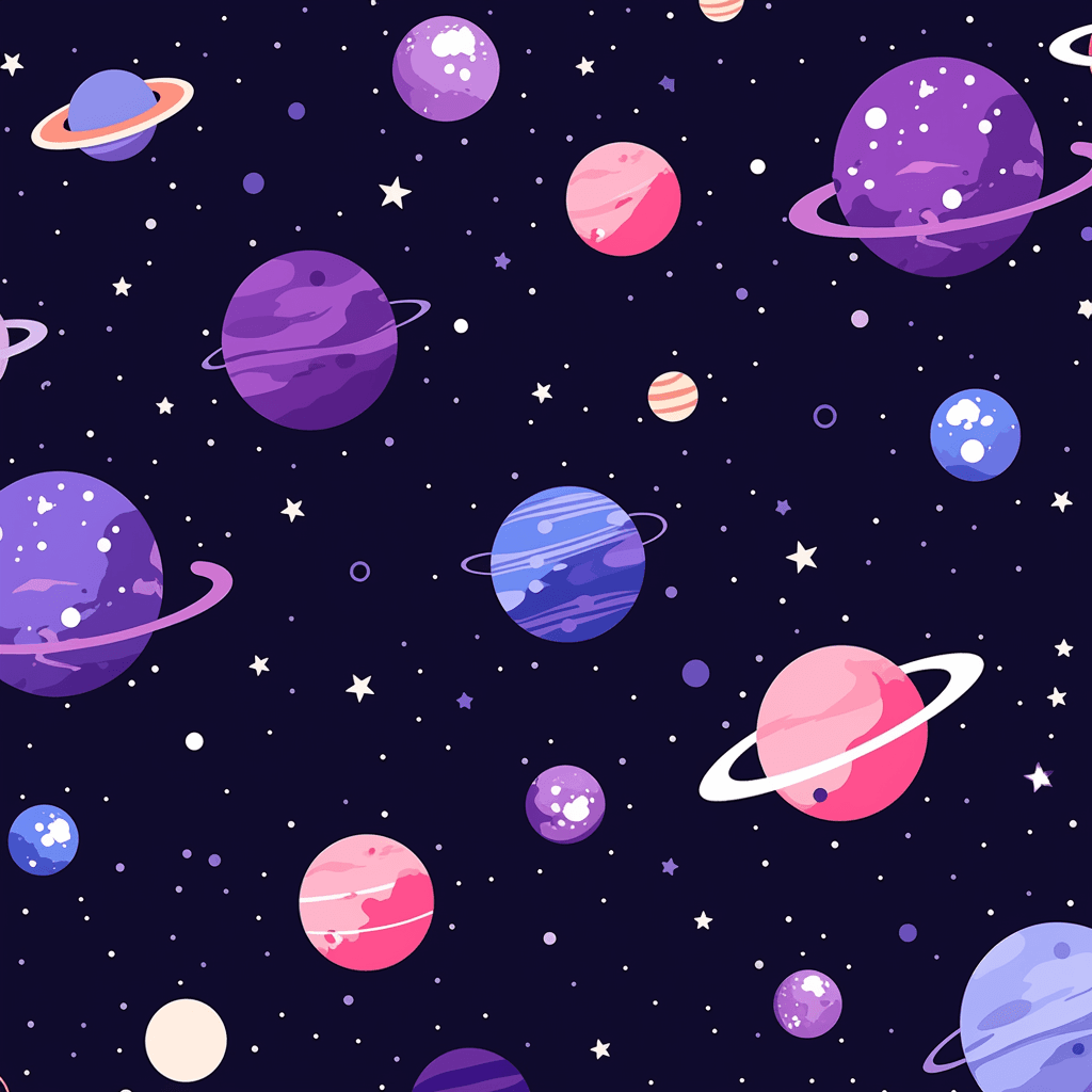 Cosmic 208 original repeating artwork