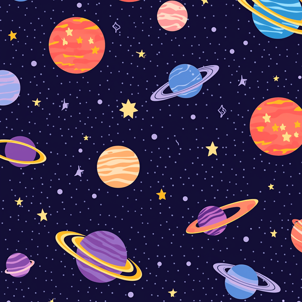 Cosmic 199 original repeating artwork
