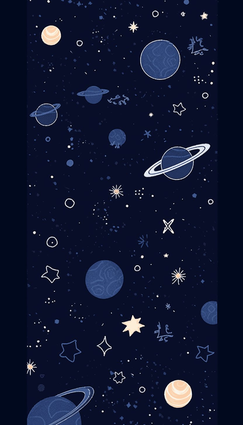 Cosmic 117 original repeating artwork