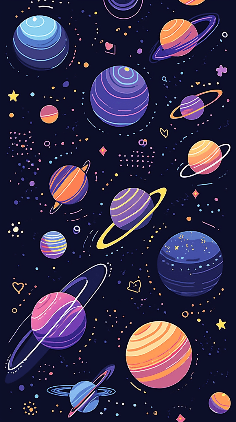 Cosmic 016 original repeating artwork