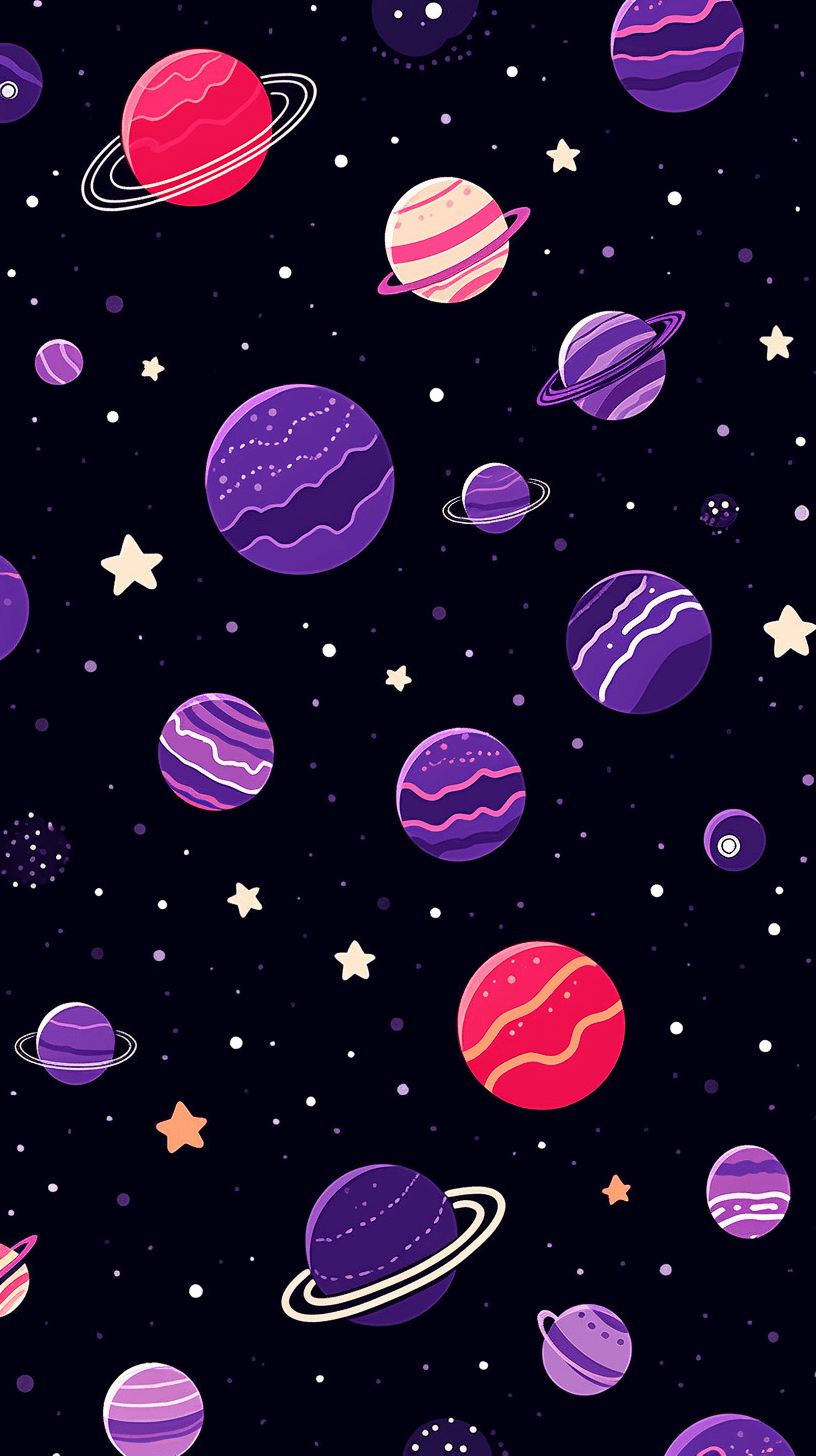 Cosmic South original repeating artwork