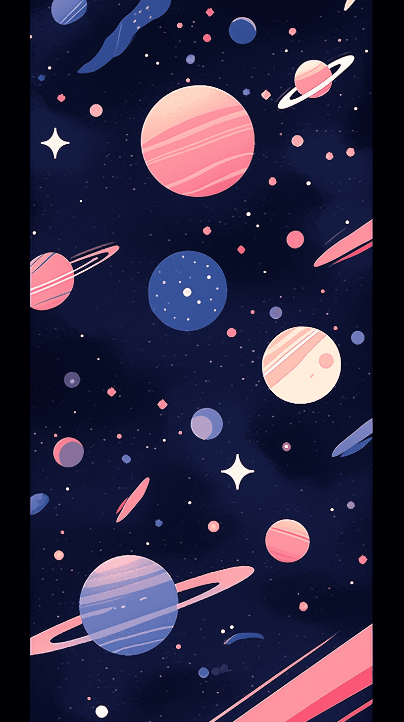 Cosmic 078 original repeating artwork