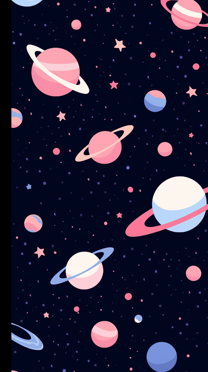 Cosmic Sunlit original repeating artwork