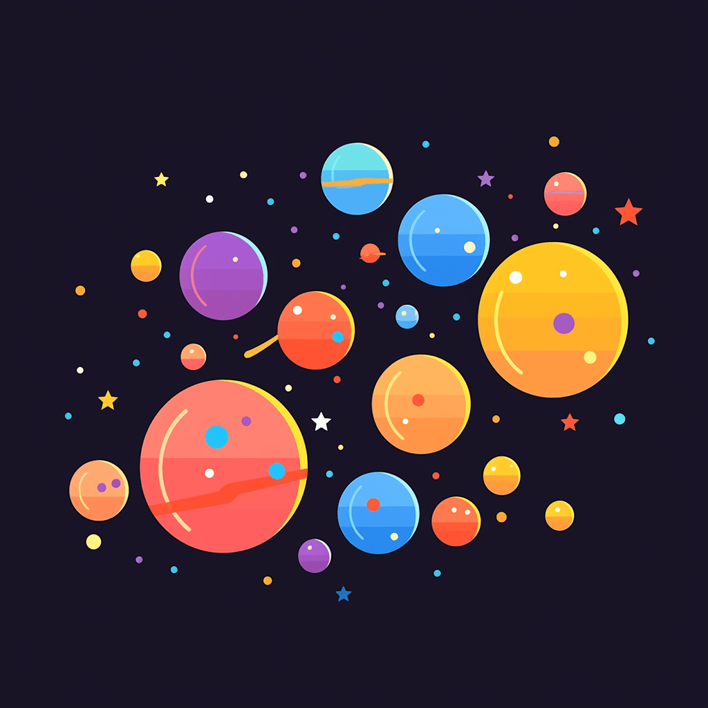 Cosmic Session original repeating artwork