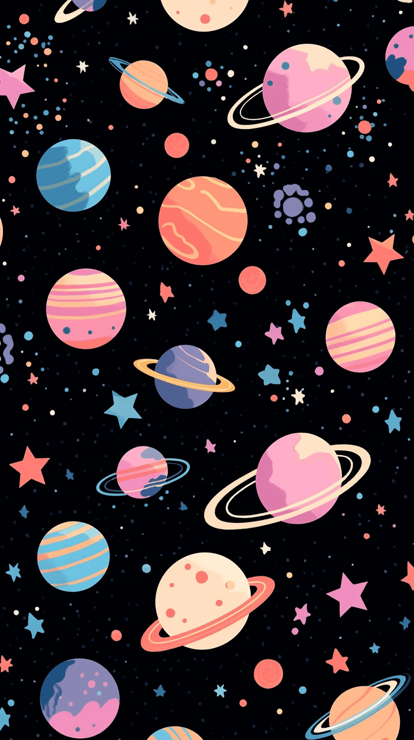 Cosmic 053 original repeating artwork