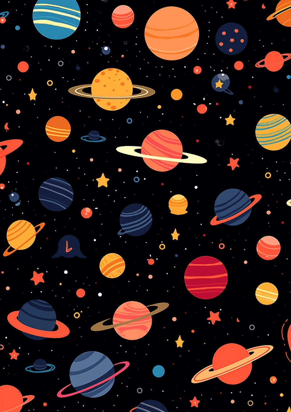 Cosmic 223 original repeating artwork
