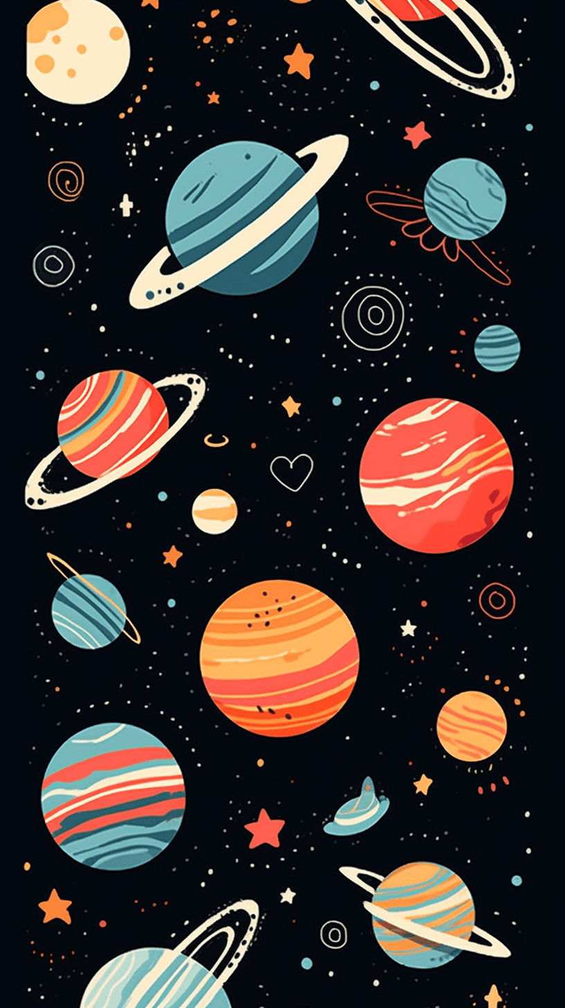 Cosmic 104 original repeating artwork