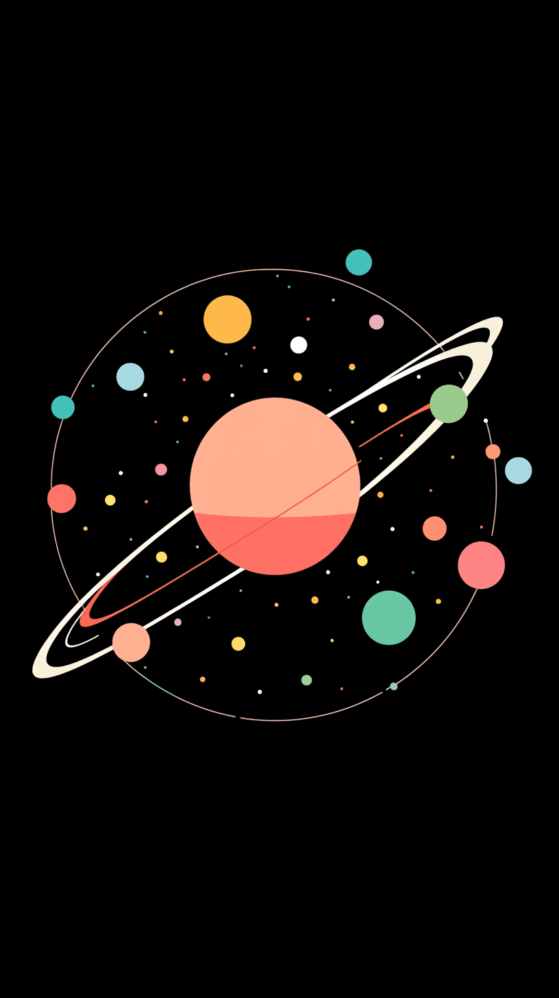 Cosmic 068 original repeating artwork