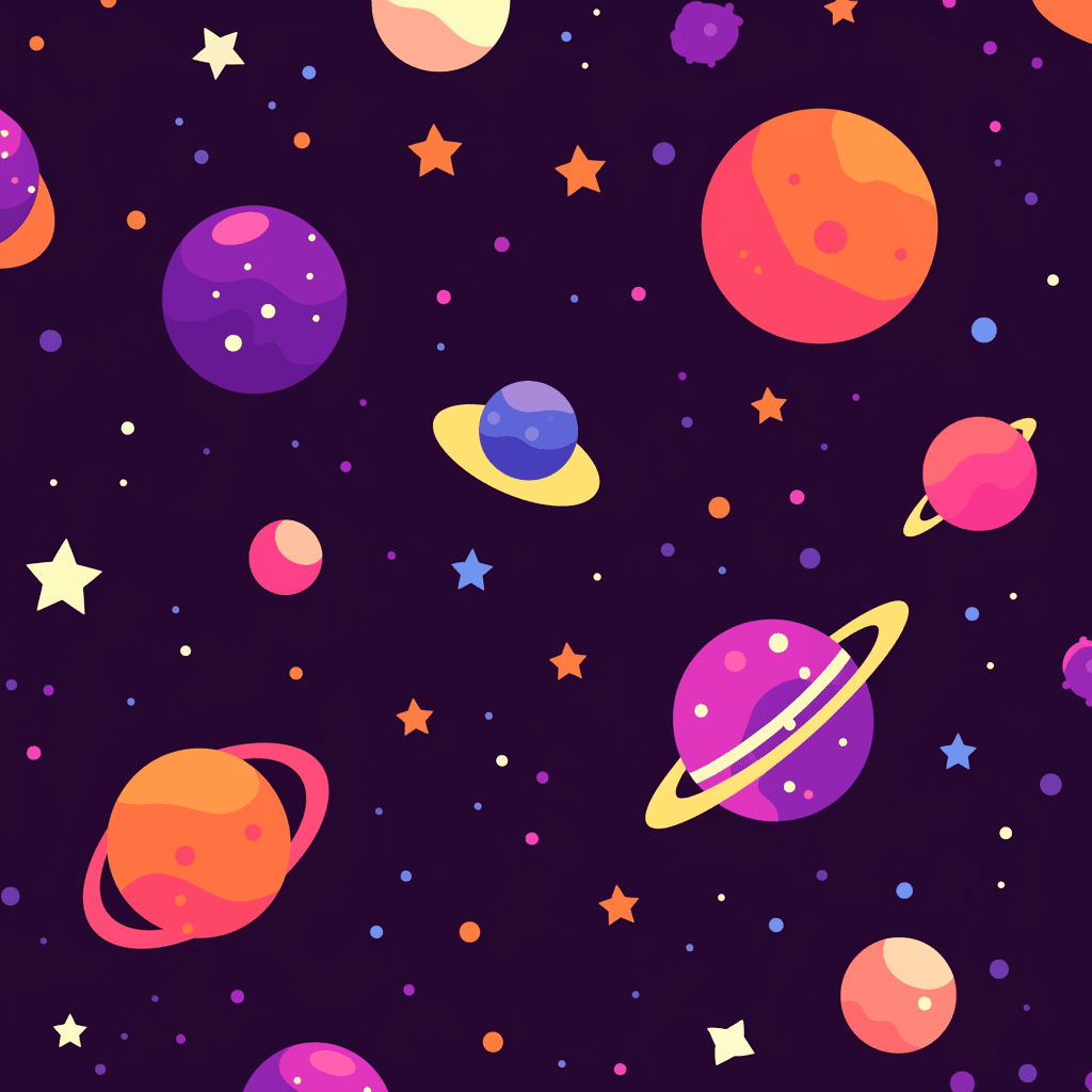 Cosmic 040 original repeating artwork