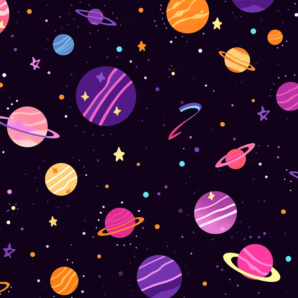 Cosmic 095 original repeating artwork