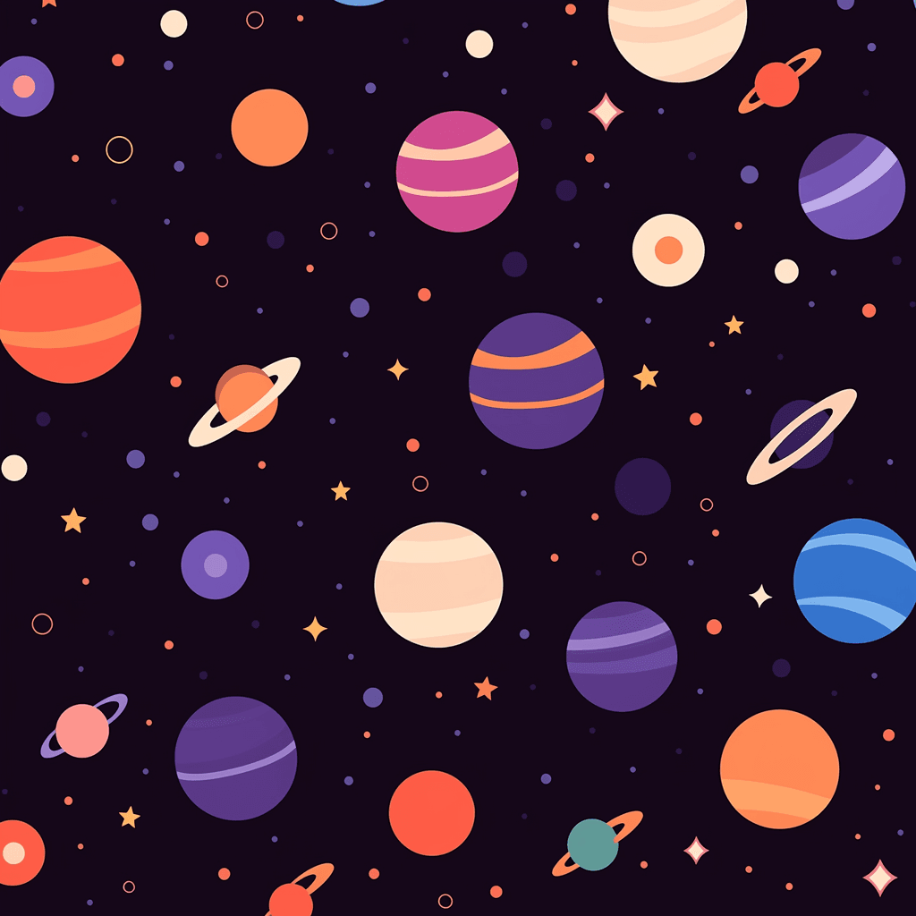 Cosmic 201 original repeating artwork