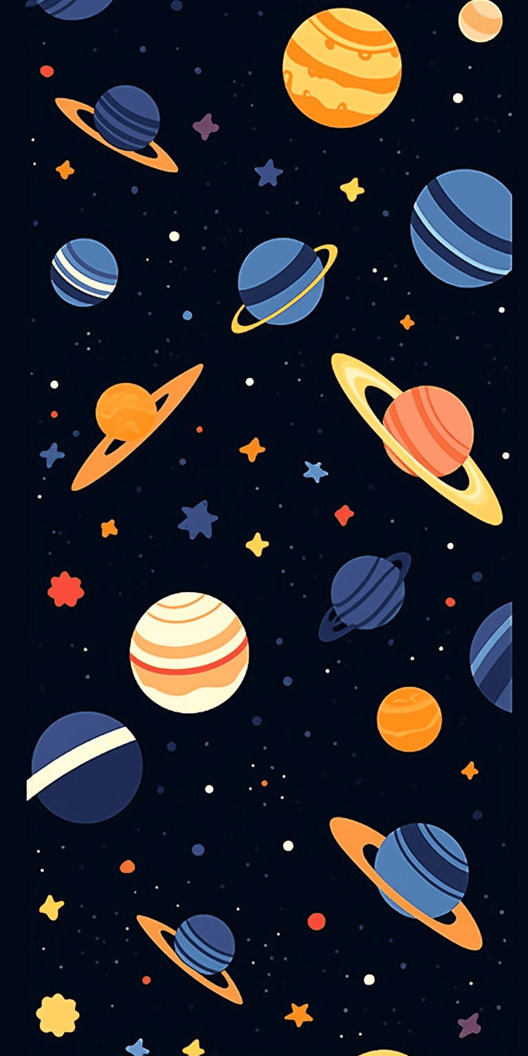 Cosmic 069 original repeating artwork