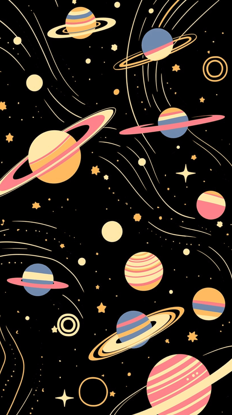 Cosmic 020 original repeating artwork