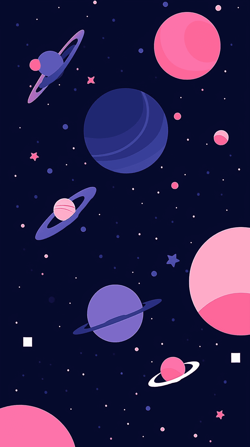 Cosmic Label original repeating artwork