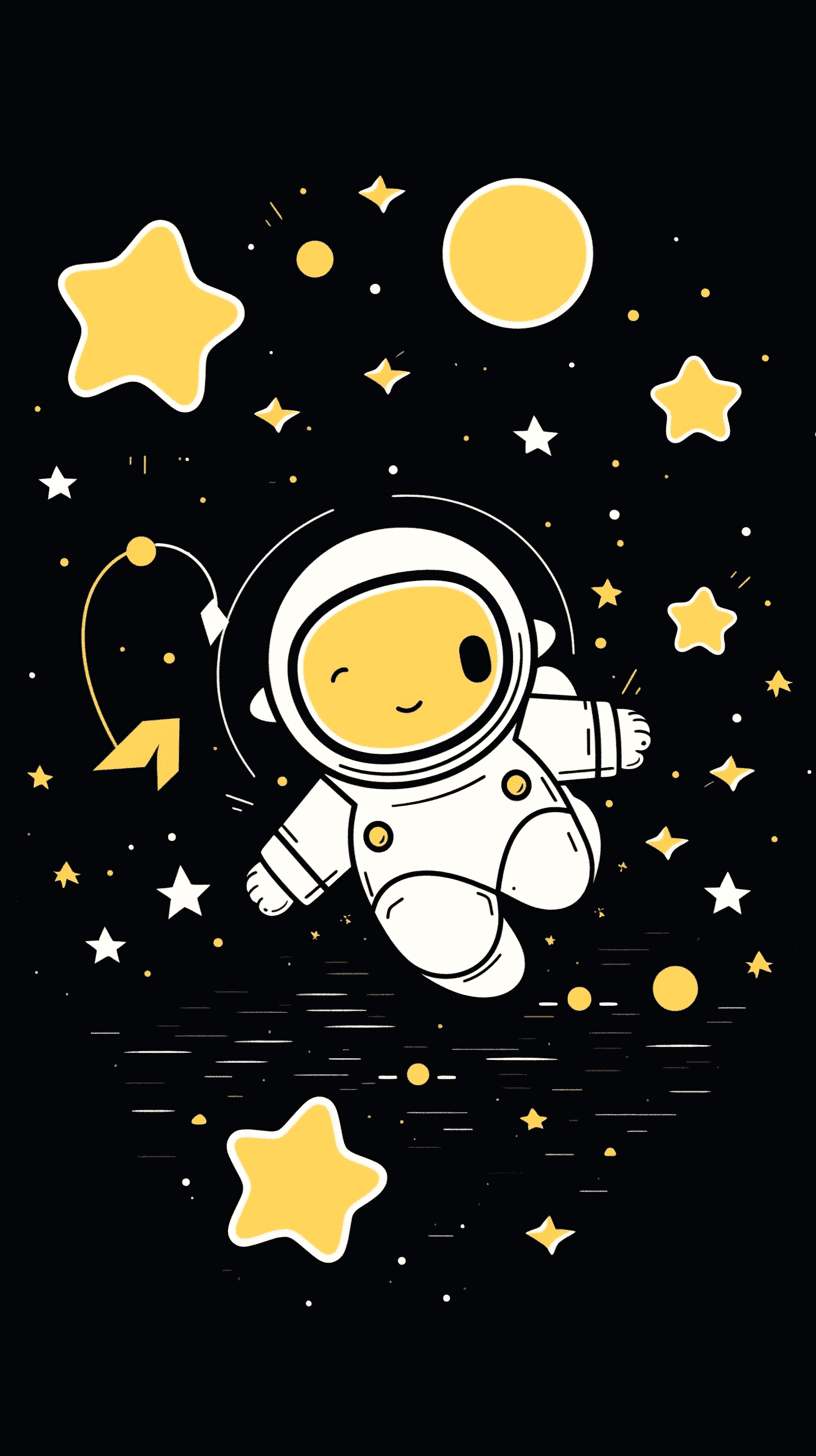 Astronaut 016 original repeating artwork