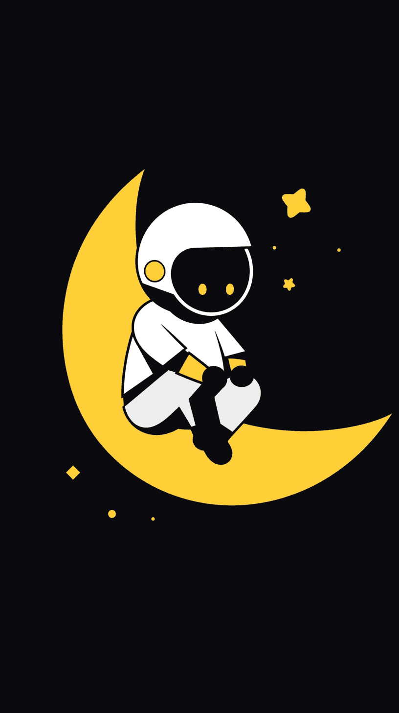Astronaut Blast original repeating artwork