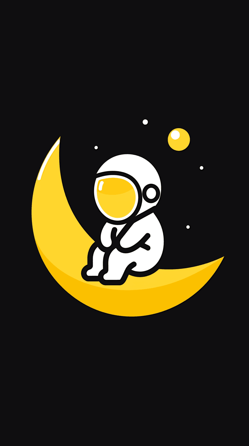 Astronaut Tone original repeating artwork