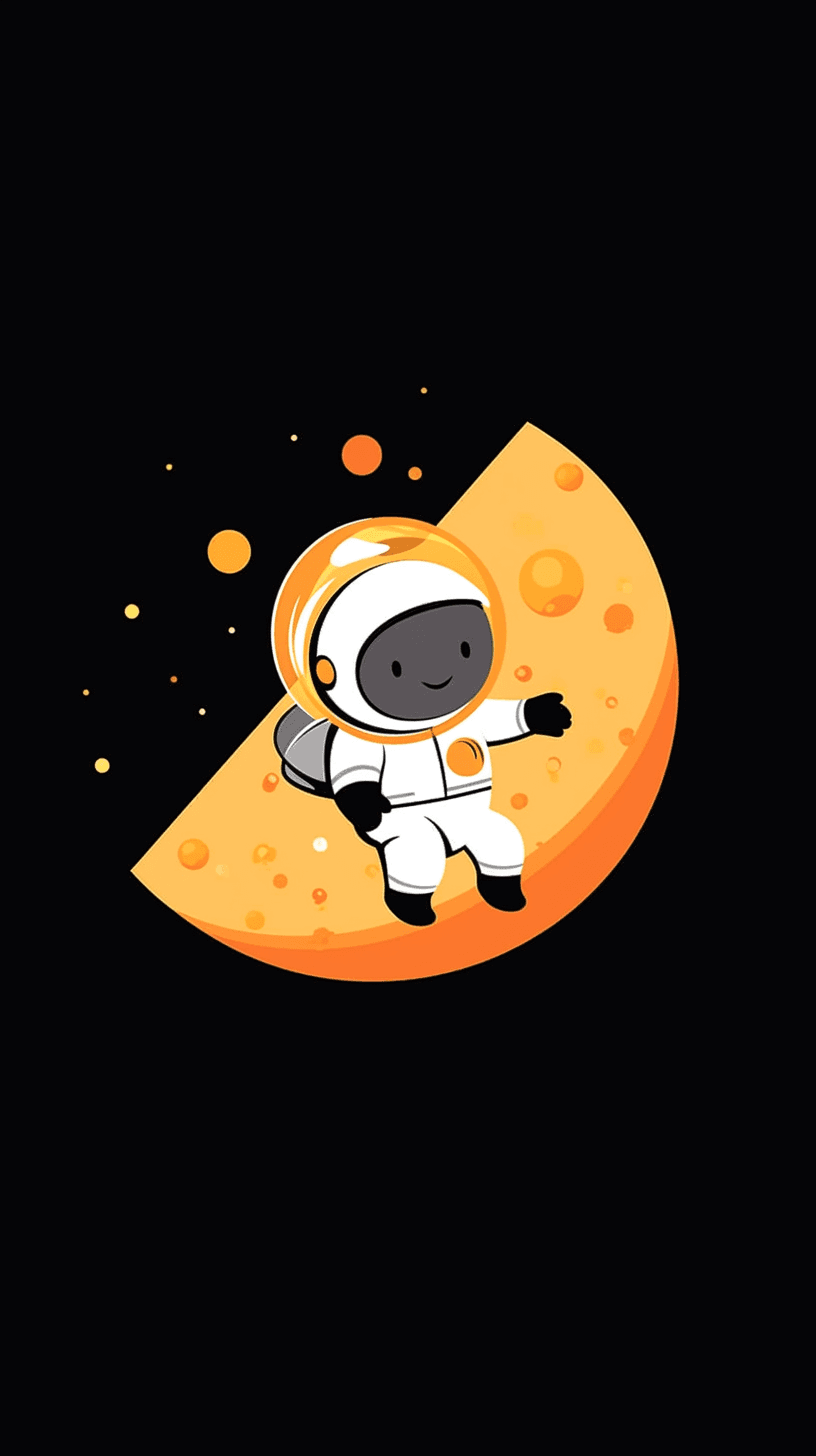 Astronaut 110 original repeating artwork