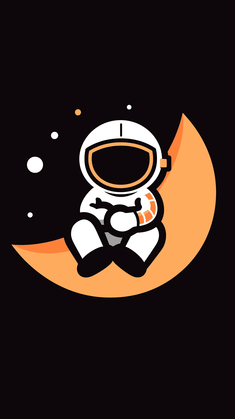 Astronaut 088 original repeating artwork