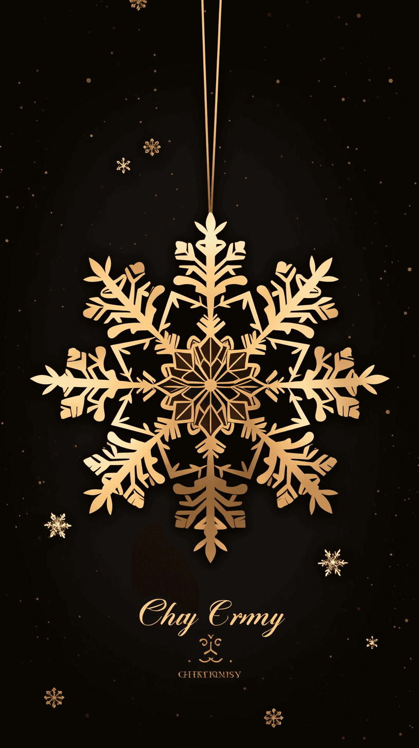 Christmas Snowflake Pastel original repeating artwork