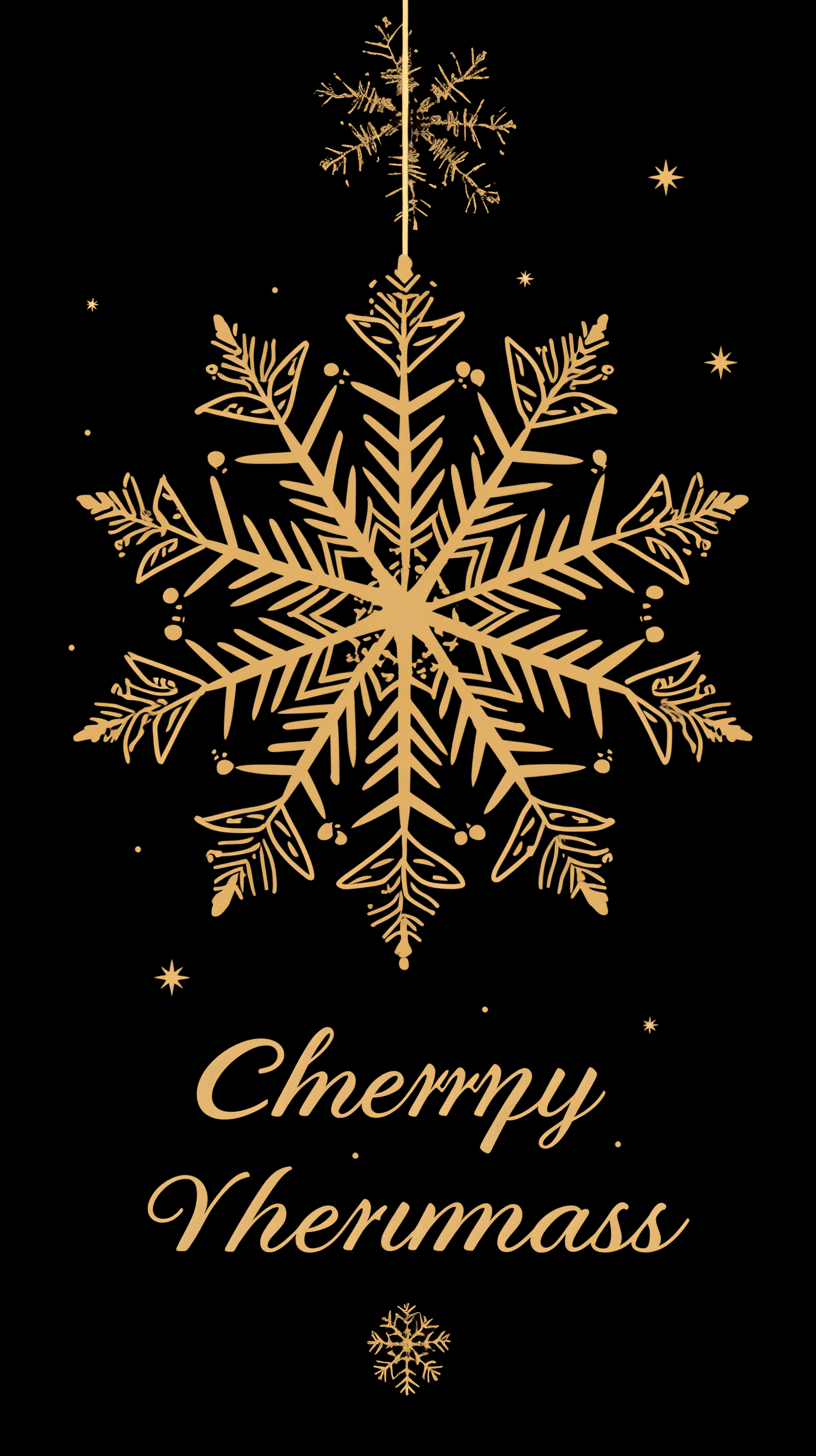 Christmas Snowflake Tint original repeating artwork