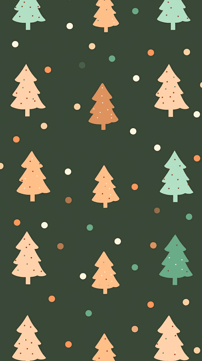 Christmas Tree 546 original repeating artwork