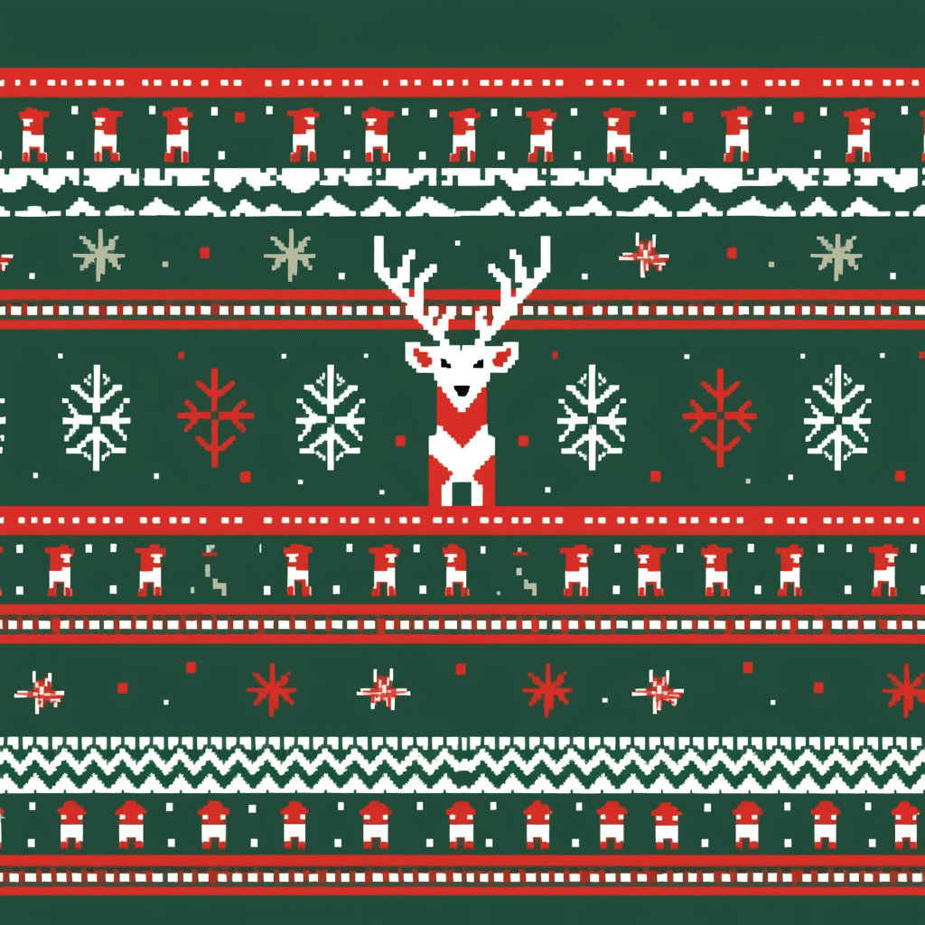 Christmas Tree 621 original repeating artwork