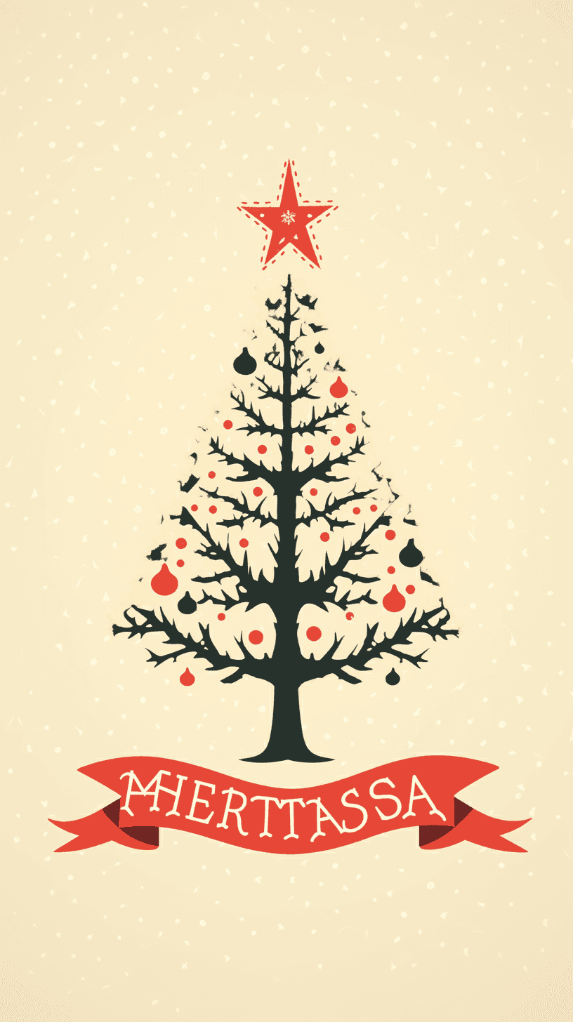 Christmas Tree 503 original repeating artwork