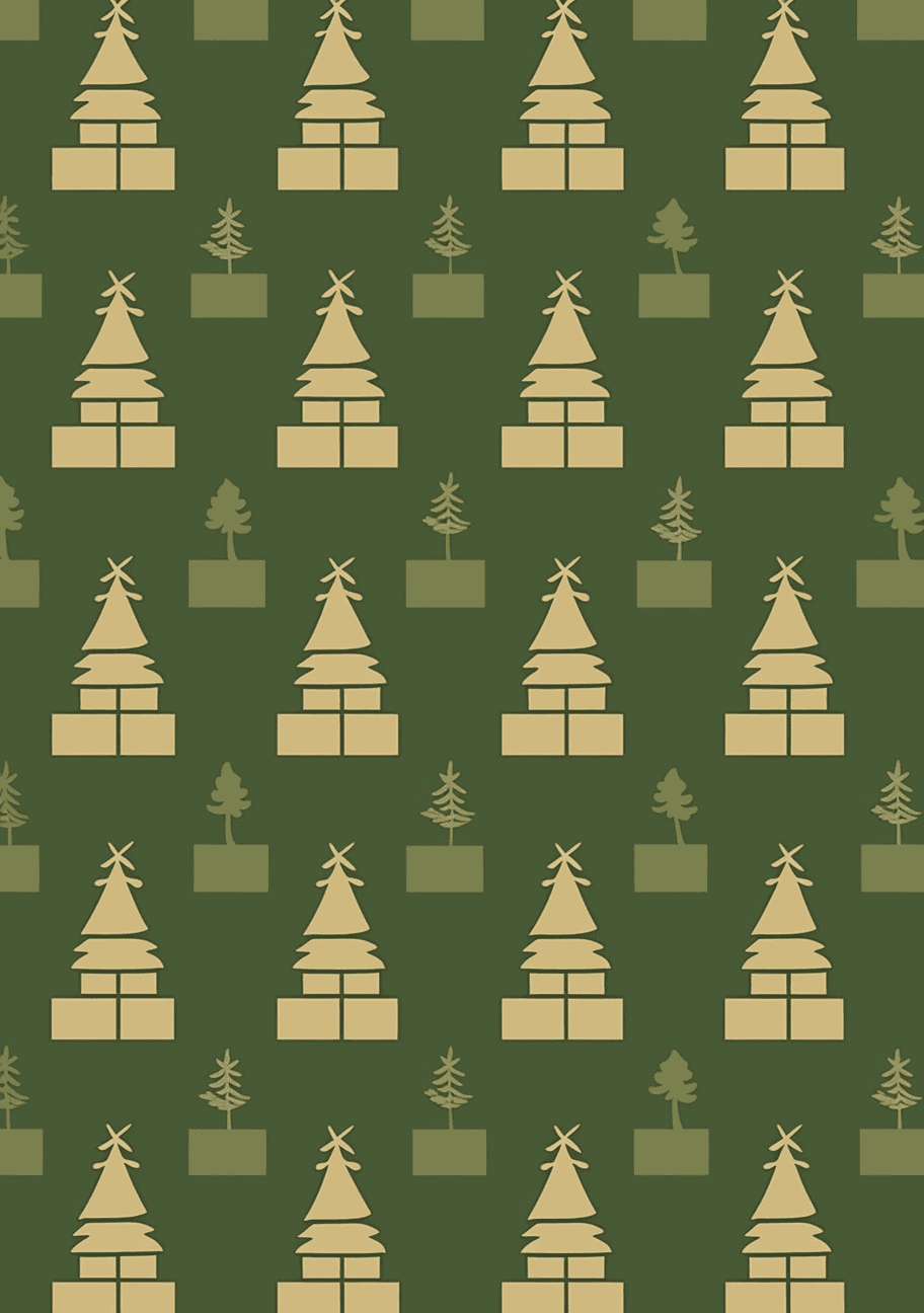 Christmas Tree 462 original repeating artwork