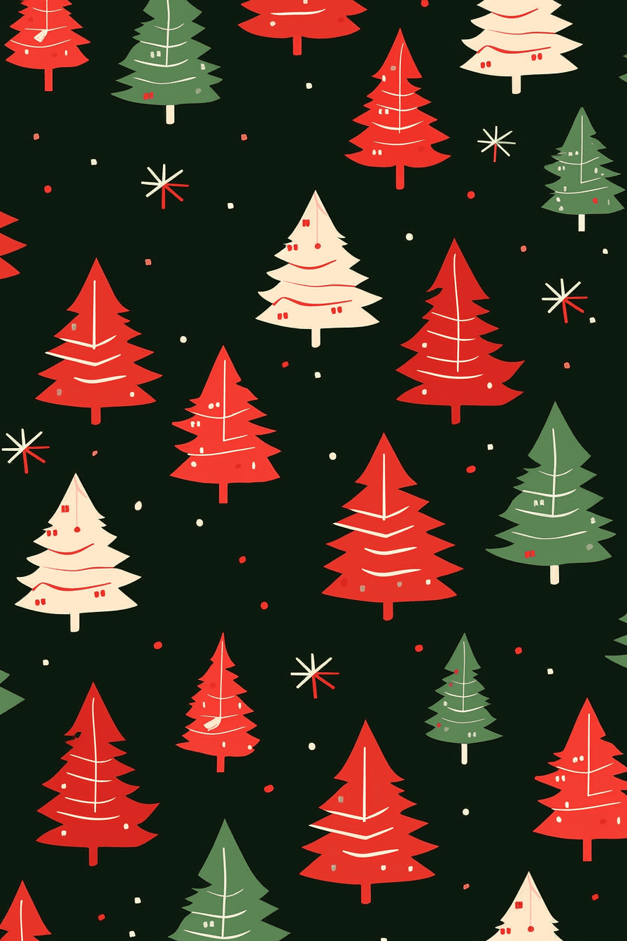Christmas Tree 792 original repeating artwork