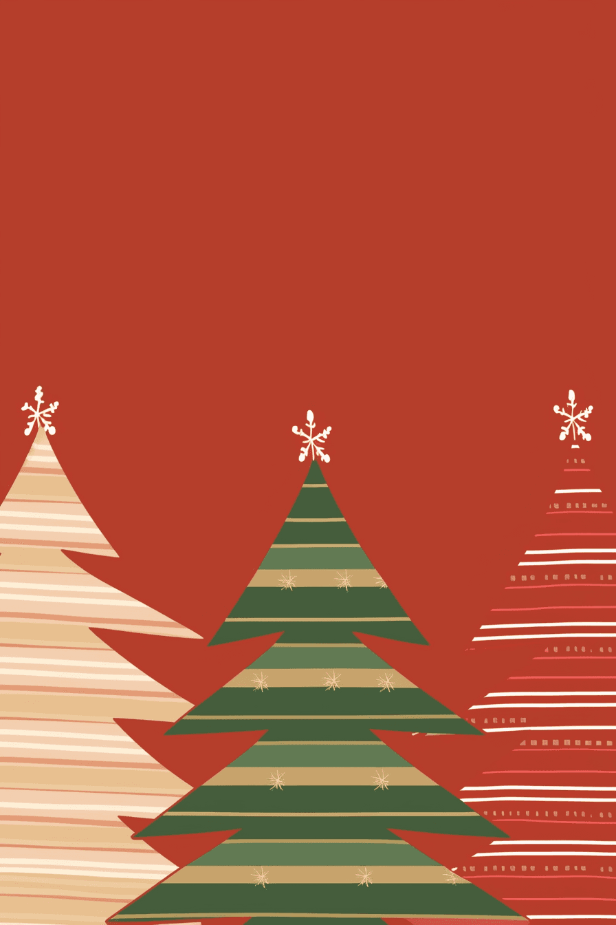 Christmas Tree 502 original repeating artwork
