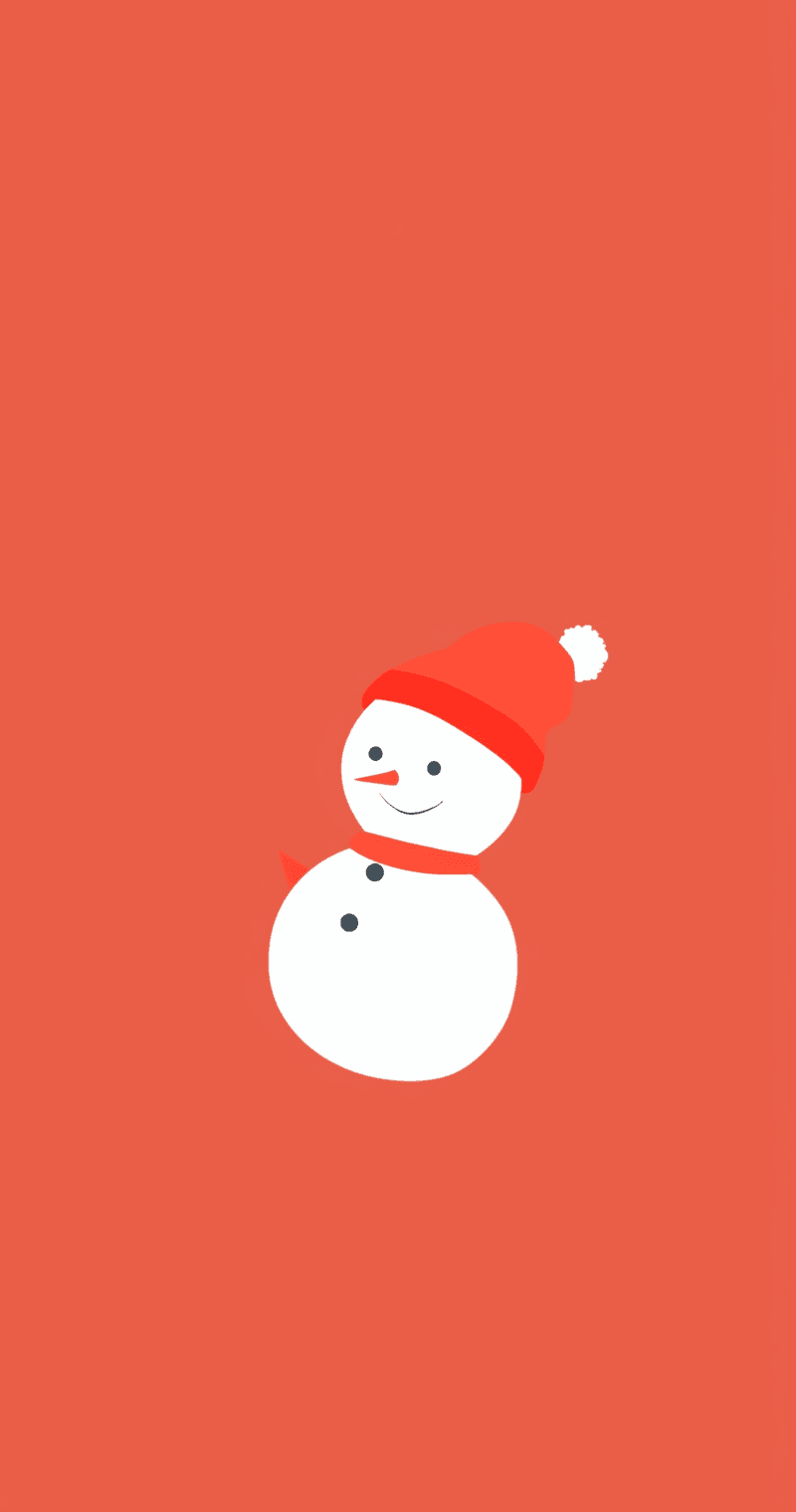 Christmas Snowman Beats original repeating artwork