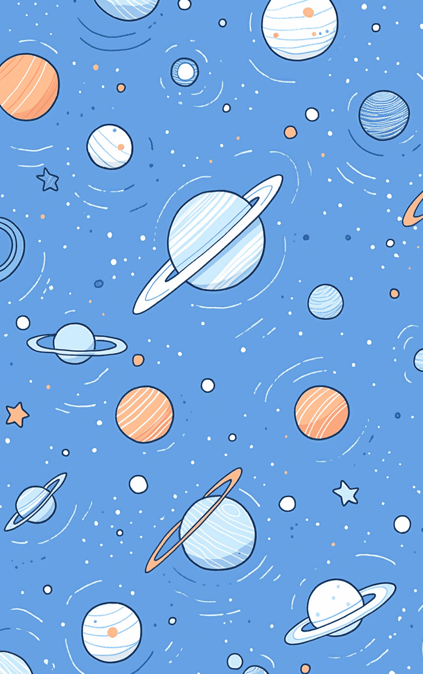 Planet Dash original repeating artwork