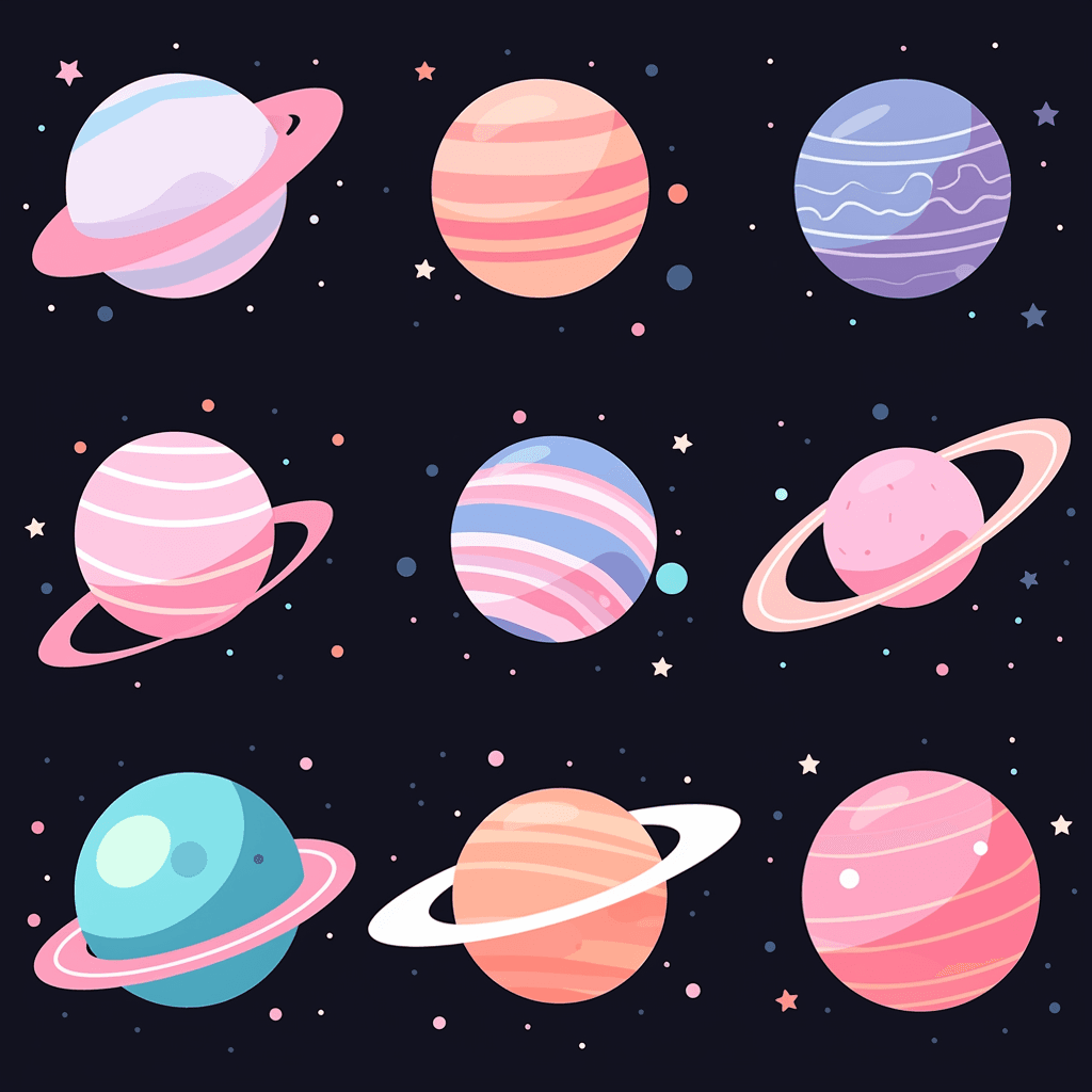 Planet Subway original repeating artwork