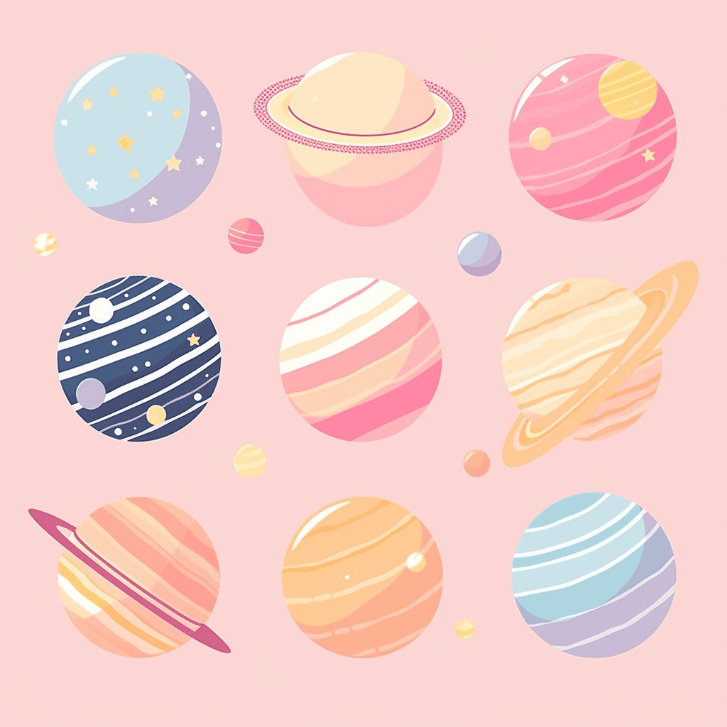 Planet Mono original repeating artwork