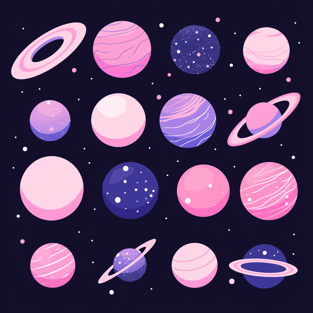 Planet 149 original repeating artwork