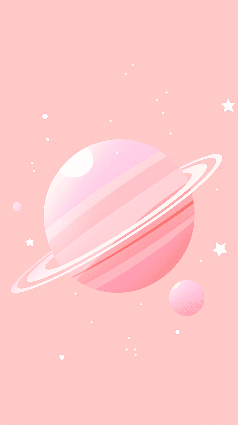 Planet Gleam original repeating artwork