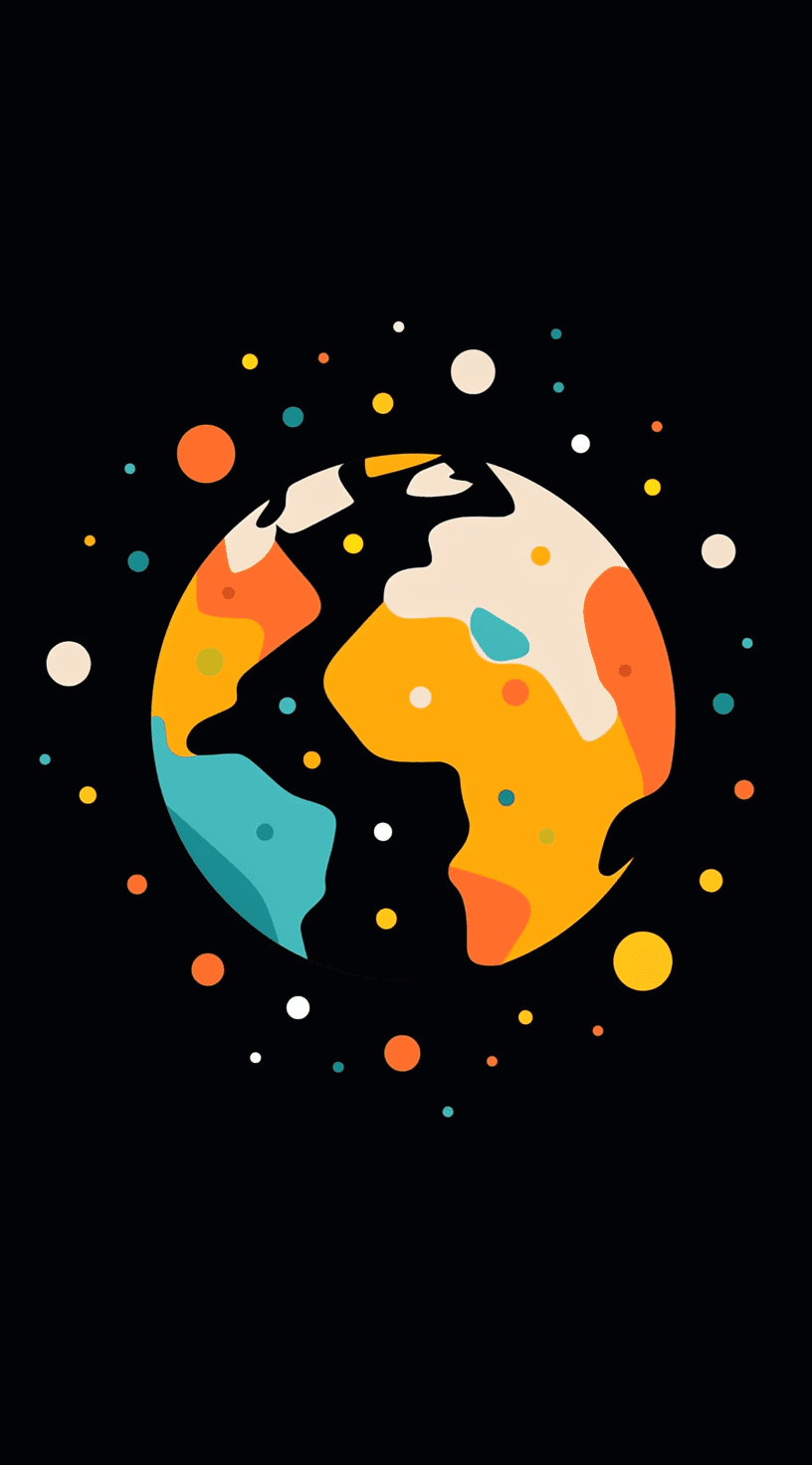 Planet 138 original repeating artwork