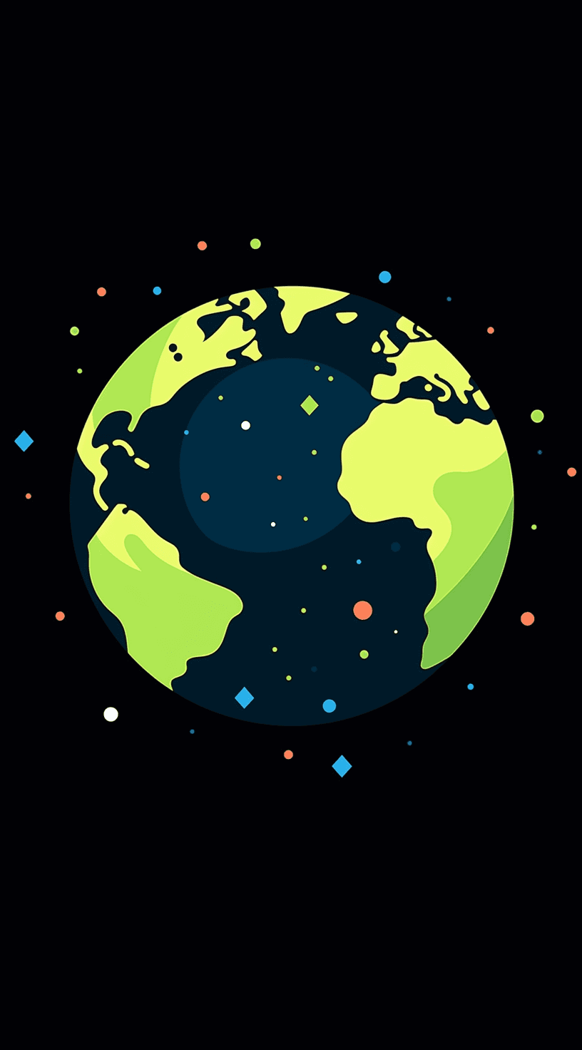 Planet 112 original repeating artwork
