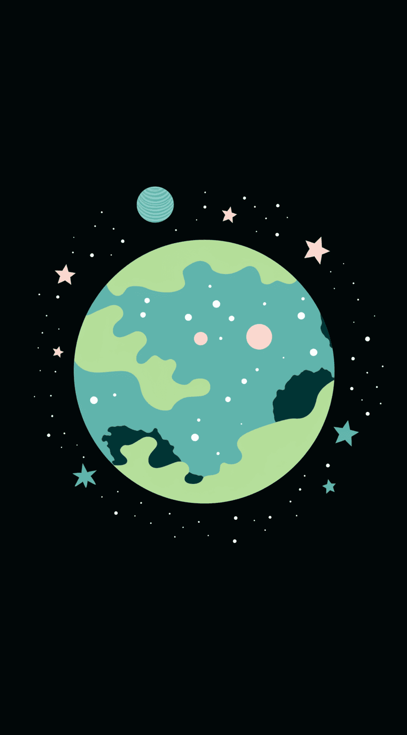Planet Tribe original repeating artwork