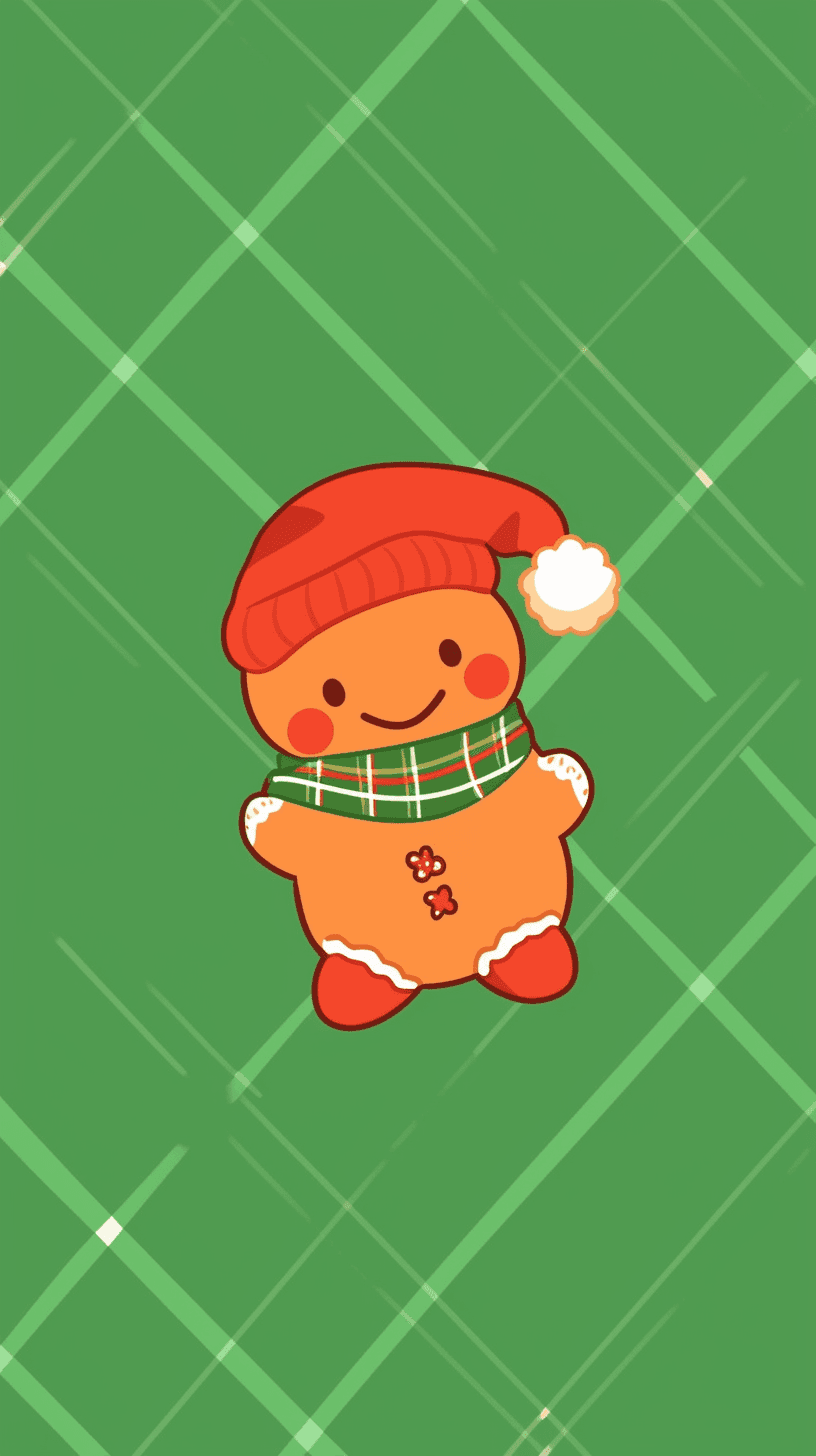 Christmas Bear Crew original repeating artwork
