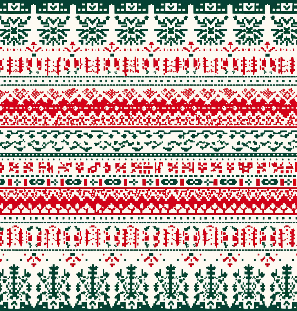 Christmas Design 358 original repeating artwork
